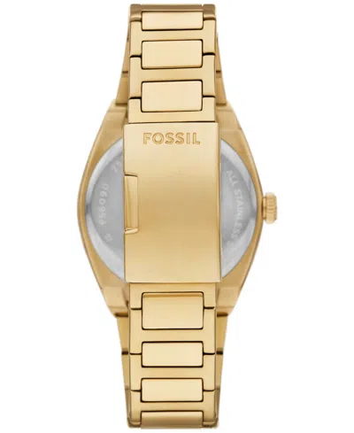 Fossil Men Everett Watch In Gold Tone