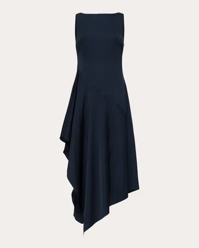Azeeza Manisha Midi Dress In Blue