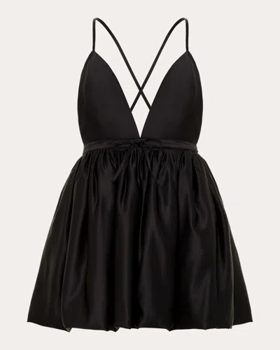 Azeeza Martine Mini Dress In Black