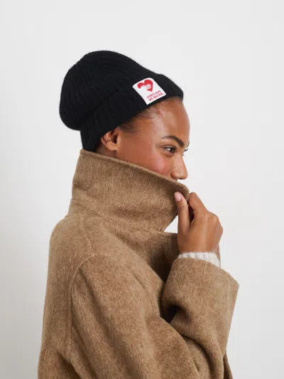 Alex Mill God's Love We Deliver Beanie In Black