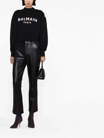 Shop Balmain Sweatshirt With Print