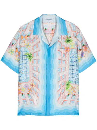 Shop Casablanca Le Plongeon Shirt