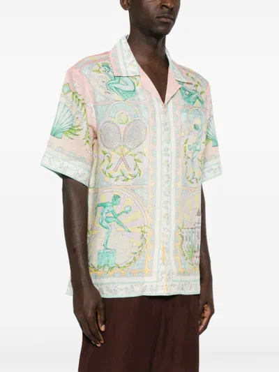 Shop Casablanca Shirt With Print