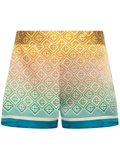 Shop Casablanca Shorts With Print