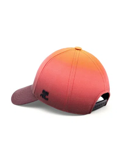 Courrèges Courreges Women Shaded Effect Cotton Cap