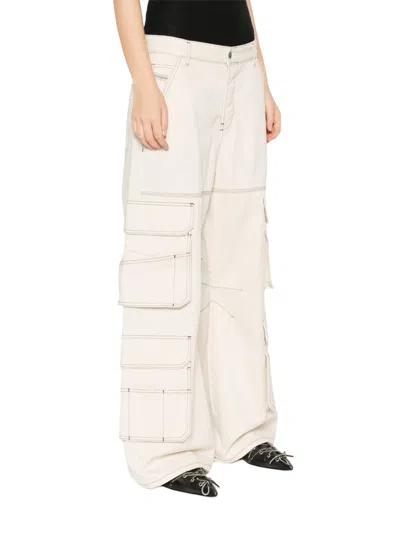 Diesel Cargo Trousers With Back Pockets And Belt Loops