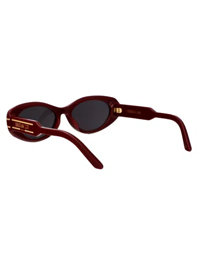 Shop Dior Oval Sunglasses Signature B8 U 35 A0