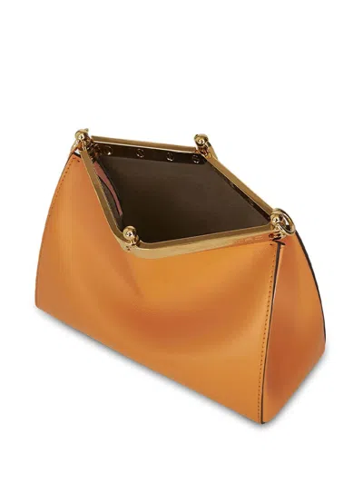 Shop Etro Vela Shoulder Bag In Leather