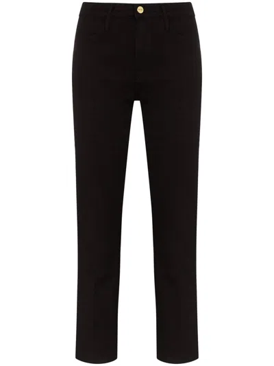 Frame The Vertical High Rise Straight Jeans