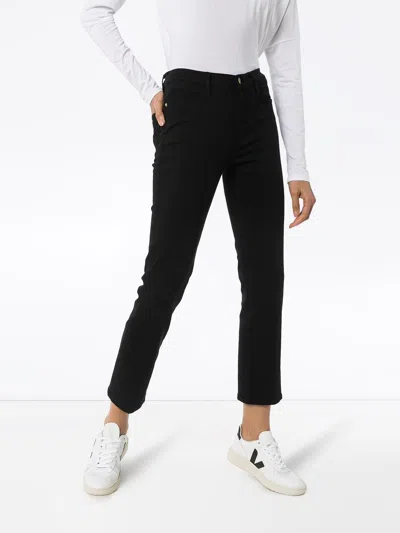 Frame The Vertical High Rise Straight Jeans