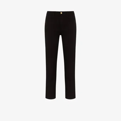 Frame The Vertical High Rise Straight Jeans