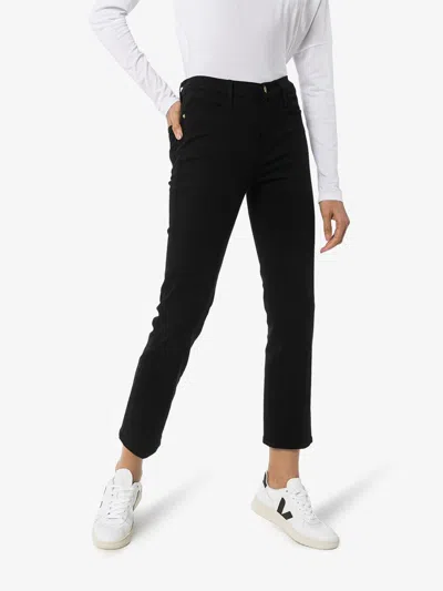 Frame The Vertical High Rise Straight Jeans