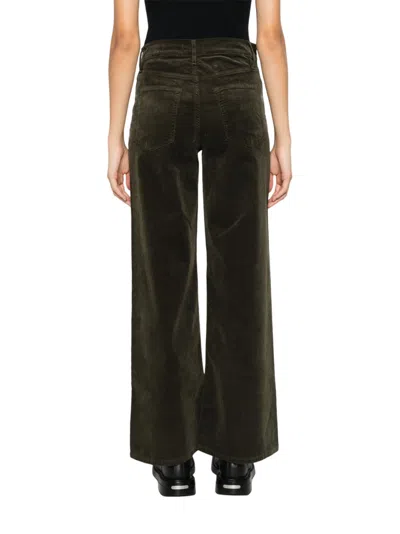 Shop Frame Le Slim Palazzo Trousers