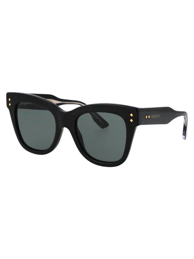 Gucci Gg1082s 001 Butterfly Sunglasses