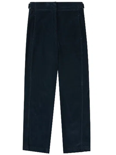 Incotex Corduroy Jeans With Belt Loops And Button Detail
