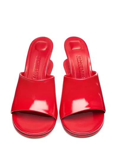 Shop Jacquemus Mules Les Doubles 110mm