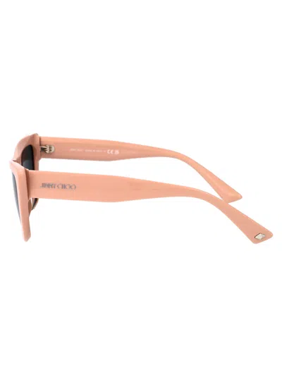Jimmy Choo 53mm Cat Eye Sunglasses In Pink