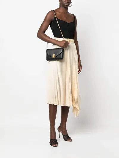 Lanvin Wrap Bag Concerto Chain In Black