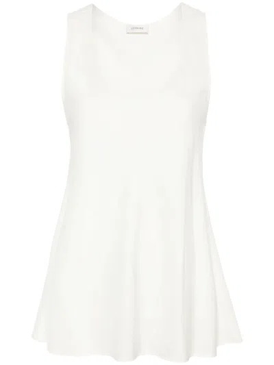 Lemaire Bias Cut Tank Top Clothing In White