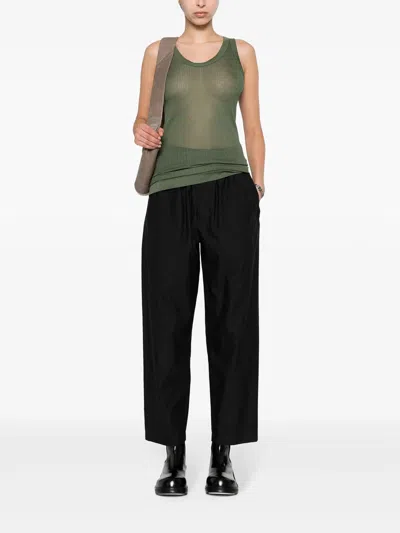 Lemaire Ribbed Silk Jersey Tank Top