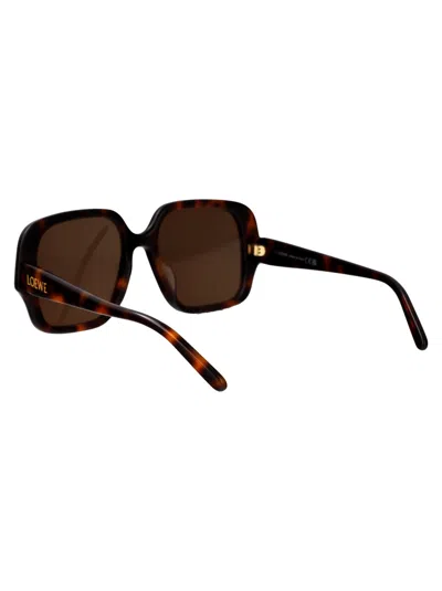 Shop Loewe Butterfly Sunglasses Lw40134 U 52 E