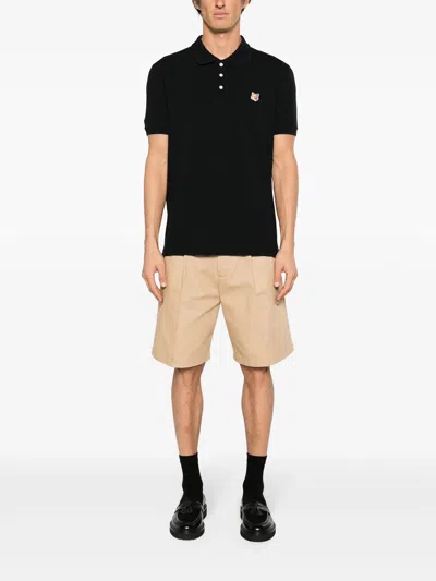 Shop Maison Kitsuné Maison Kitsune` Polo Shirt With Patch