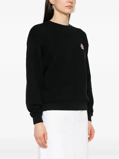 Maison Kitsuné Black Fox Head Sweatshirt