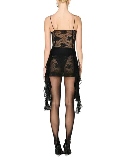 Oseree Oséree Ruffled Lace Minidress