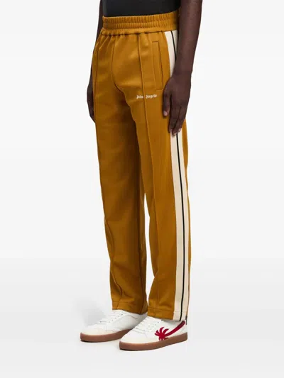 Shop Palm Angels Sports Trousers With Embroidery