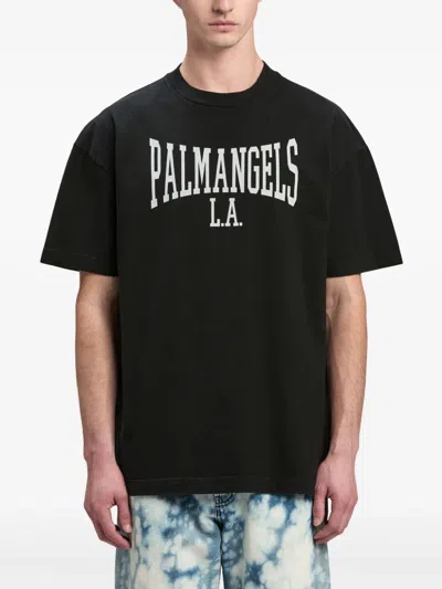 Shop Palm Angels T Shirt With Print