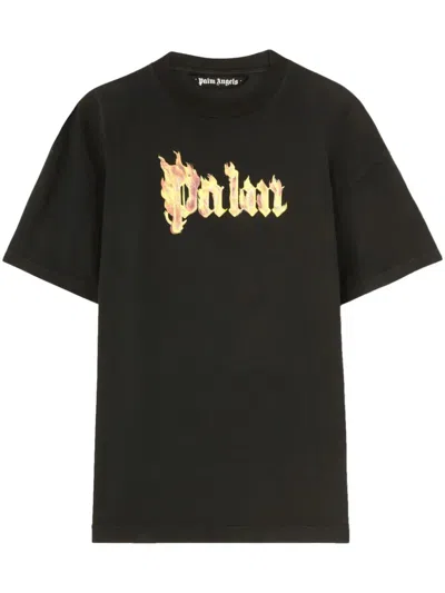Shop Palm Angels T Shirt With Print