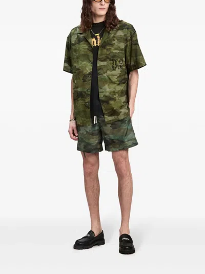 Shop Palm Angels T Shirt With Print