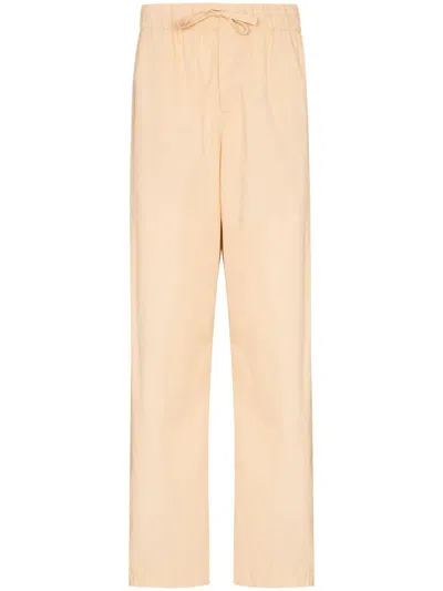 Tekla Beige Organic Cotton Pyjama Pants
