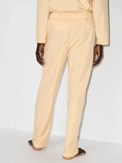 Tekla Beige Organic Cotton Pyjama Pants