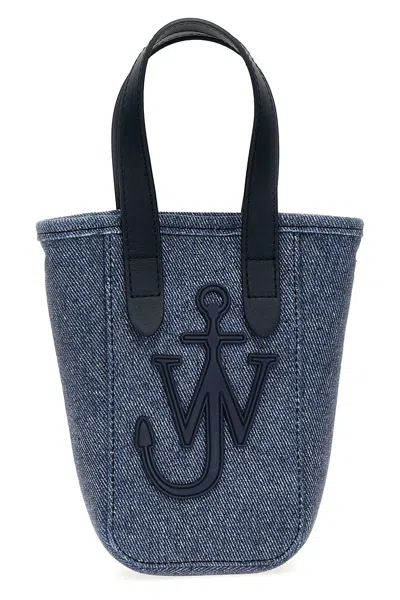 Jw Anderson J.w.anderson 'mini Belt' Shopping Bag In Blue