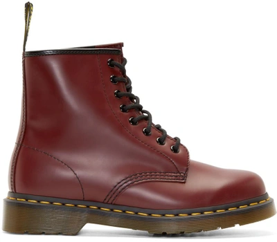 Shop Dr. Martens' Red 8-eye 1460 Boots