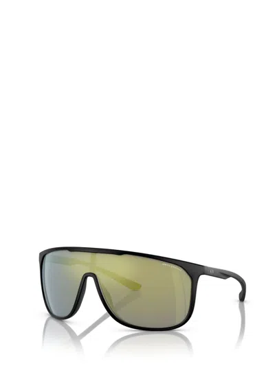 Shop Armani Exchange Sunglasses In Matte Black