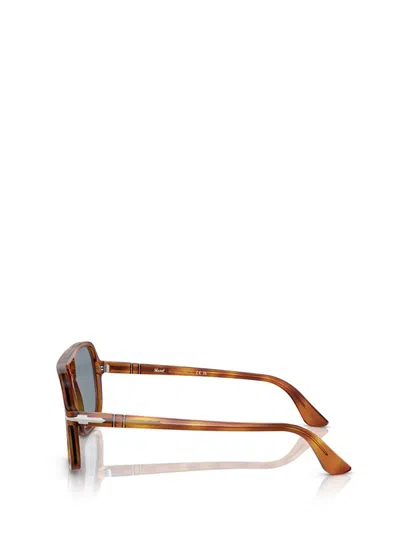 Persol Tortoiseshell-effect Pilot-frame Sunglasses In Brown