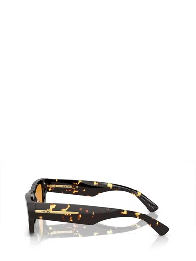 Shop Prada Eyewear Sunglasses In Havana Black/yellow