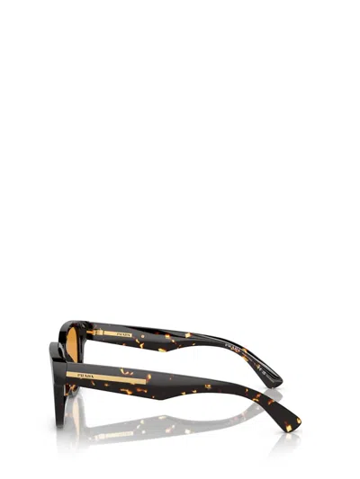 Shop Prada Eyewear Sunglasses In Havana Black/yellow