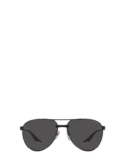 Shop Prada Sunglasses In Matte Black