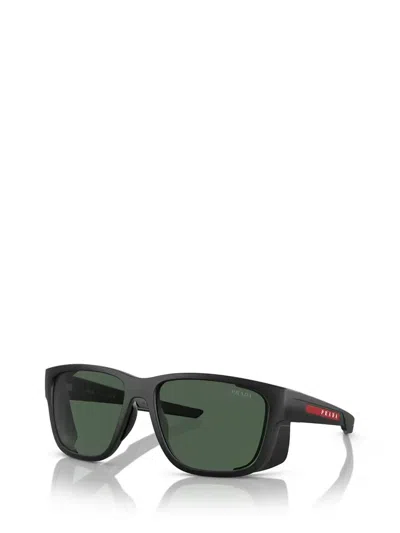 Shop Prada Sunglasses In Matte Black