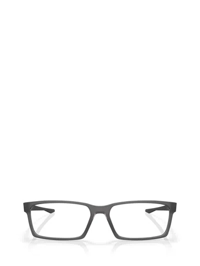 Shop Oakley Eyeglasses In Satin Grey Smoke