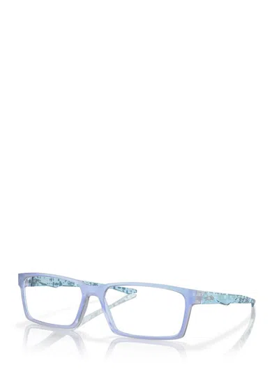 Shop Oakley Eyeglasses In Matte Dark Stonewash Opaline