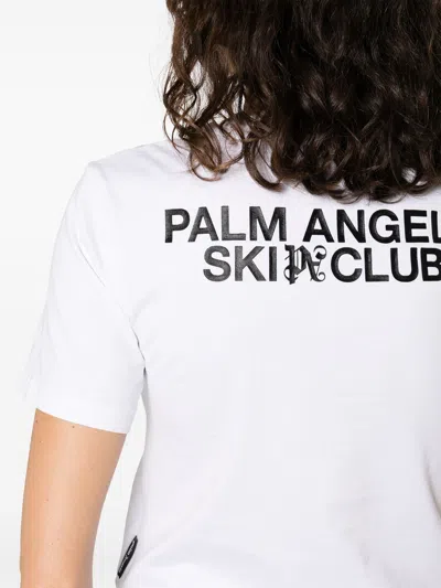 Shop Palm Angels Ski Club T Shirt