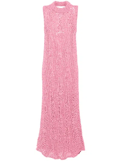 Rodebjer Women's Vague Knit Maxi Dress In Multicolor