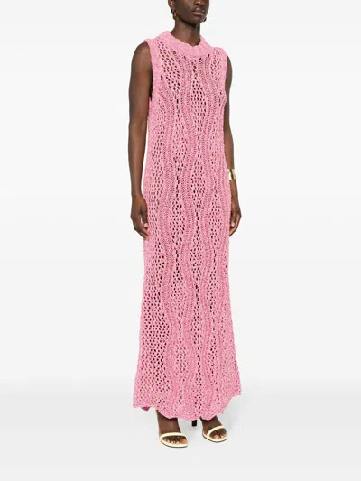 Rodebjer Women's Vague Knit Maxi Dress In Multicolor