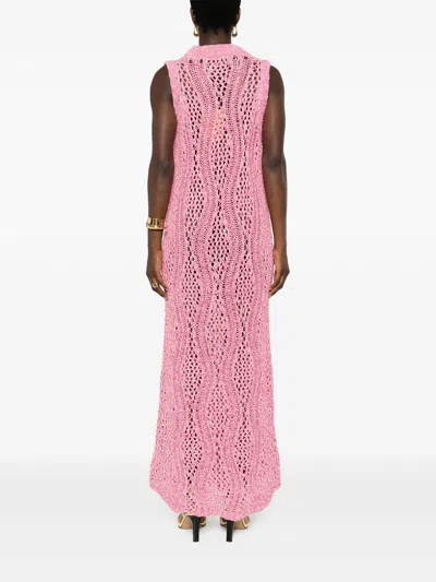 Rodebjer Women's Vague Knit Maxi Dress In Multicolor