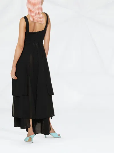 A.w.a.k.e. Mode Dress With Multi Panel Skirt