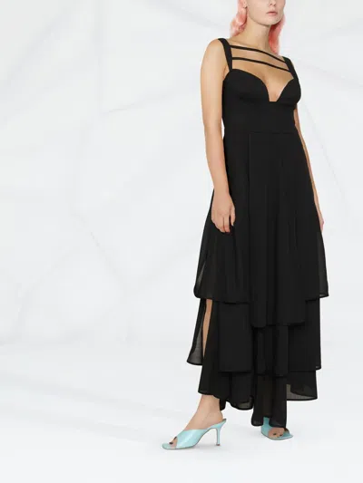 A.w.a.k.e. Mode Dress With Multi Panel Skirt